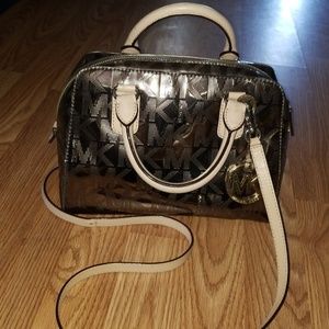 Michael Kors Med. Pewter Satchel